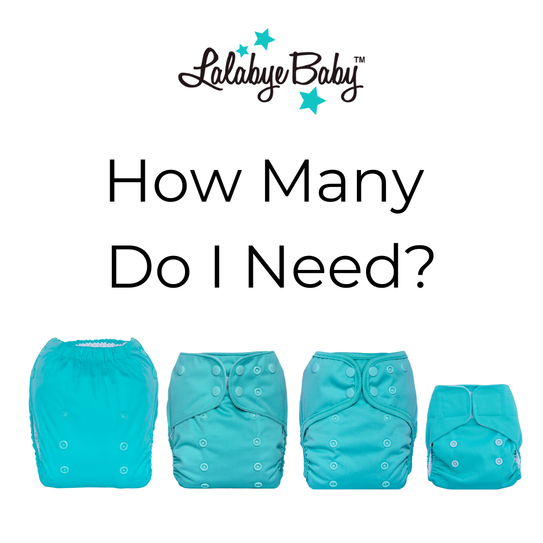 How Many Cloth Diapers, Trainers, Covers, or Inserts Do I Need