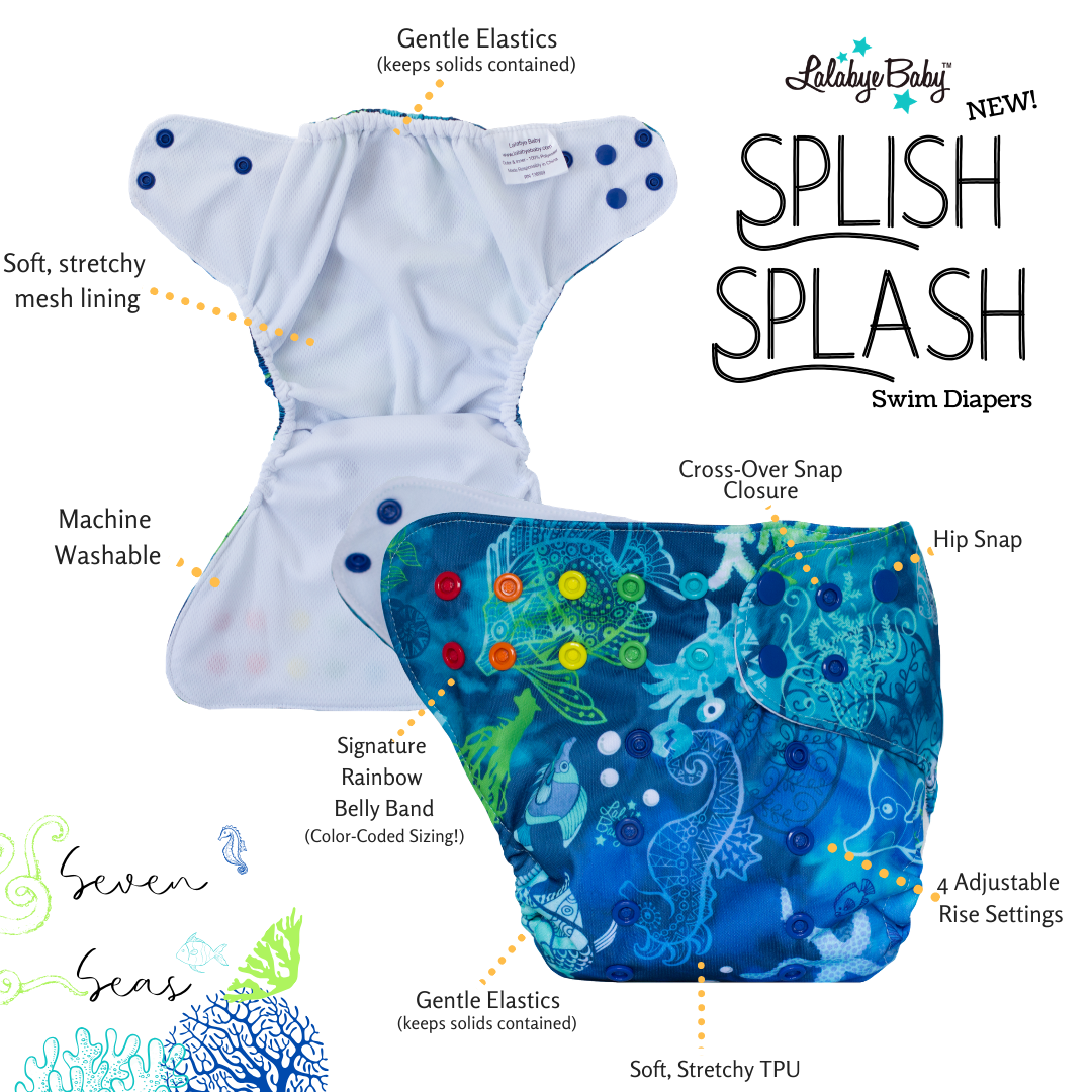 Swim Diaper - Seven Seas