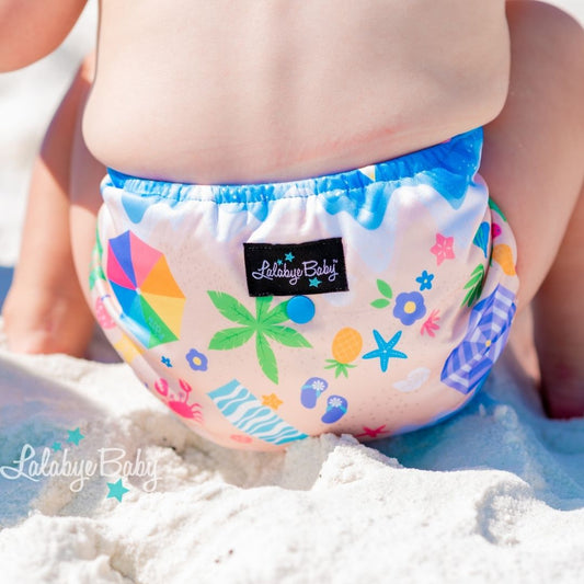 Diaper Cover - Beach Bum