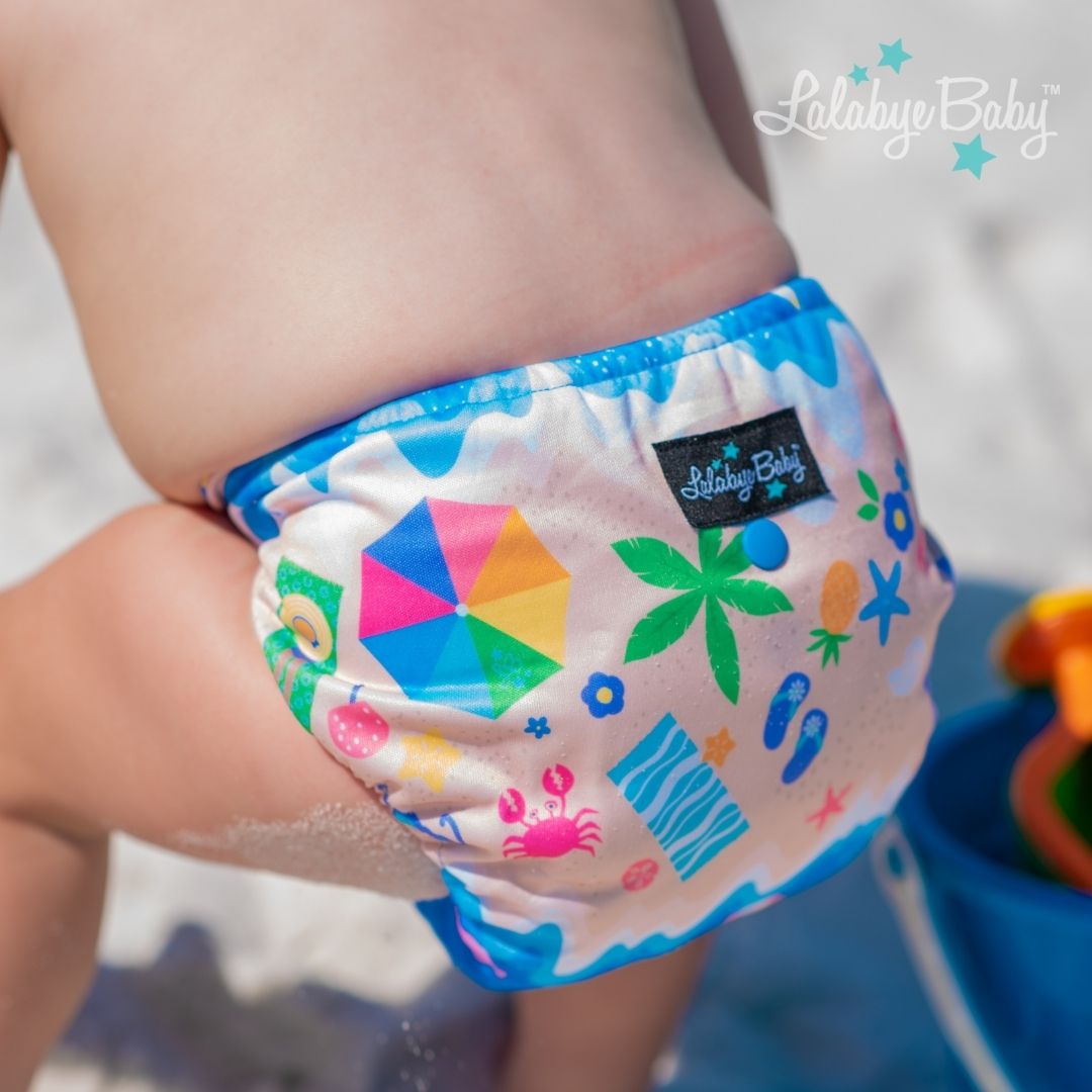 Newborn Diaper - Beach Bum