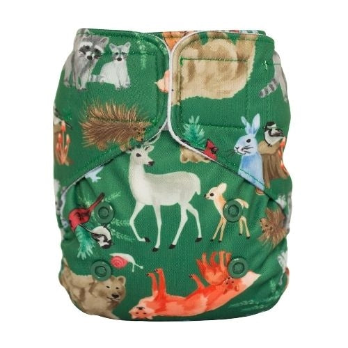 Newborn Diaper - Woodlands