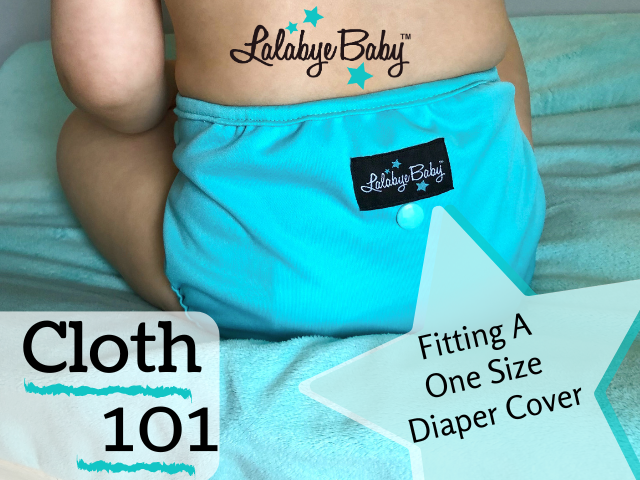 Load video: YouTube video showing how to fit a one size cloth diaper cover on a newborn baby.