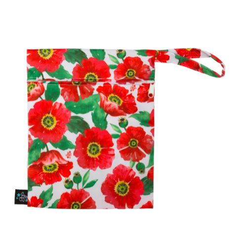 Just Enough - Wet/Dry Bag - Poppies